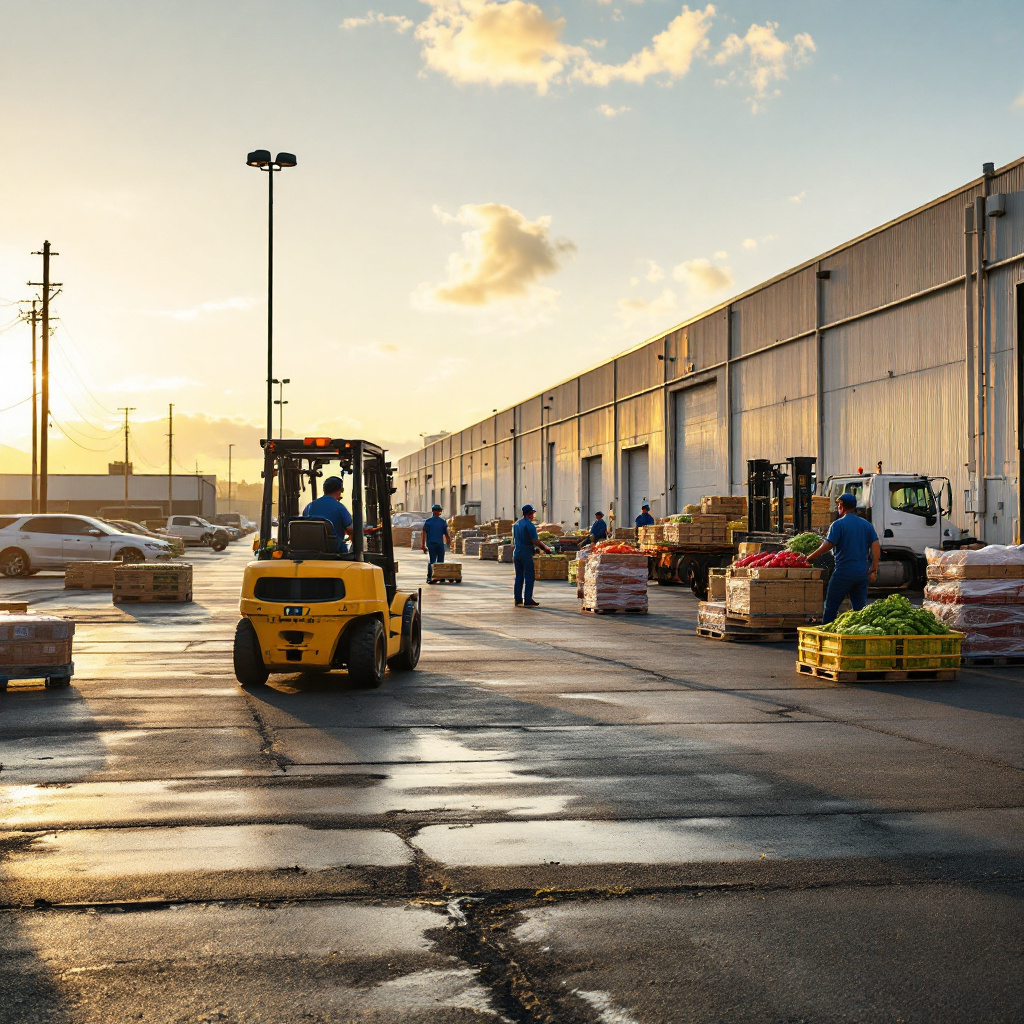 Logistik in der Lebensmittelindustrie: Wie man Frische sicherstellt