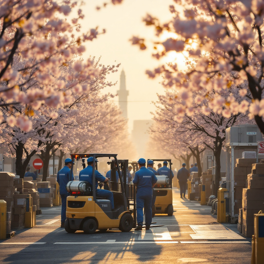 Logistik in Japan: Technologie und nachhaltige Entwicklung