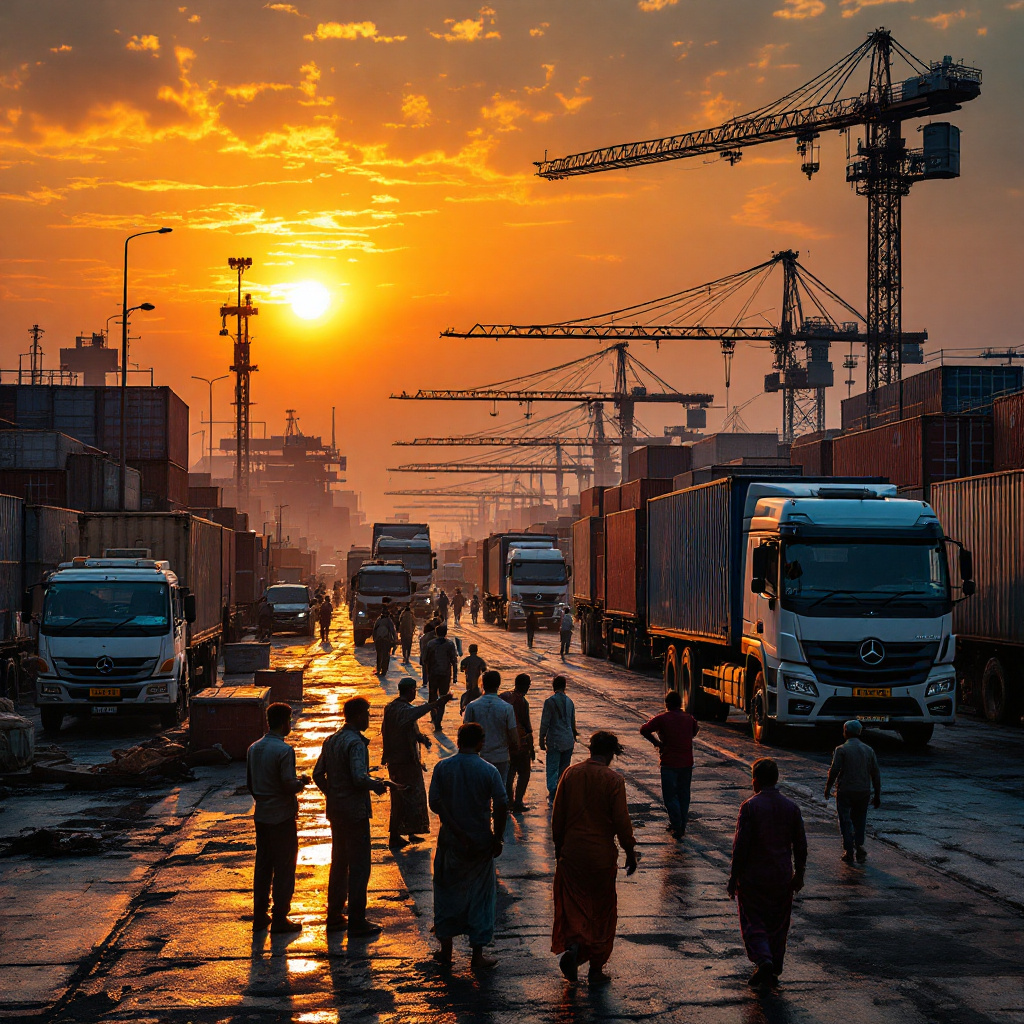 Logistik in Indien: Wie sich die Verkehrsnetze weiterentwickeln