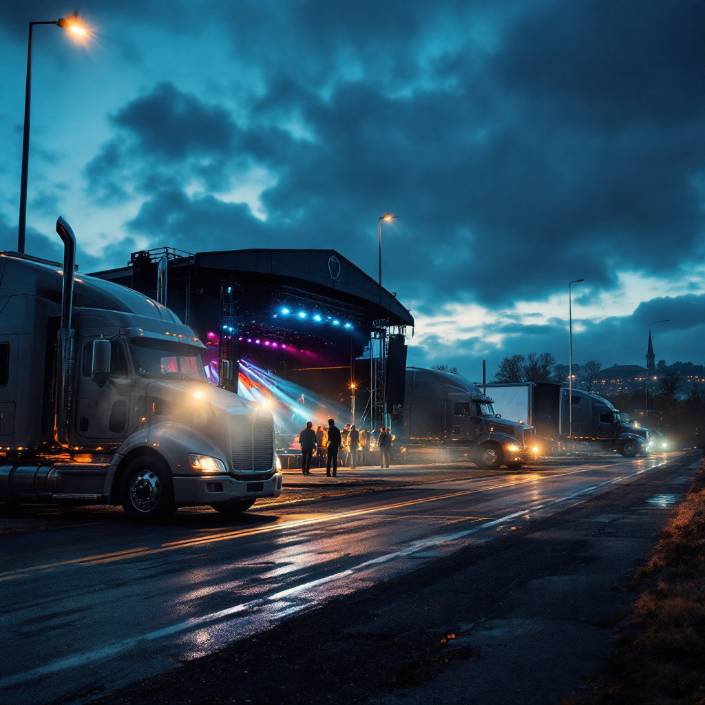 Logistik in der Unterhaltungsbranche: Wie man Veranstaltungen organisiert