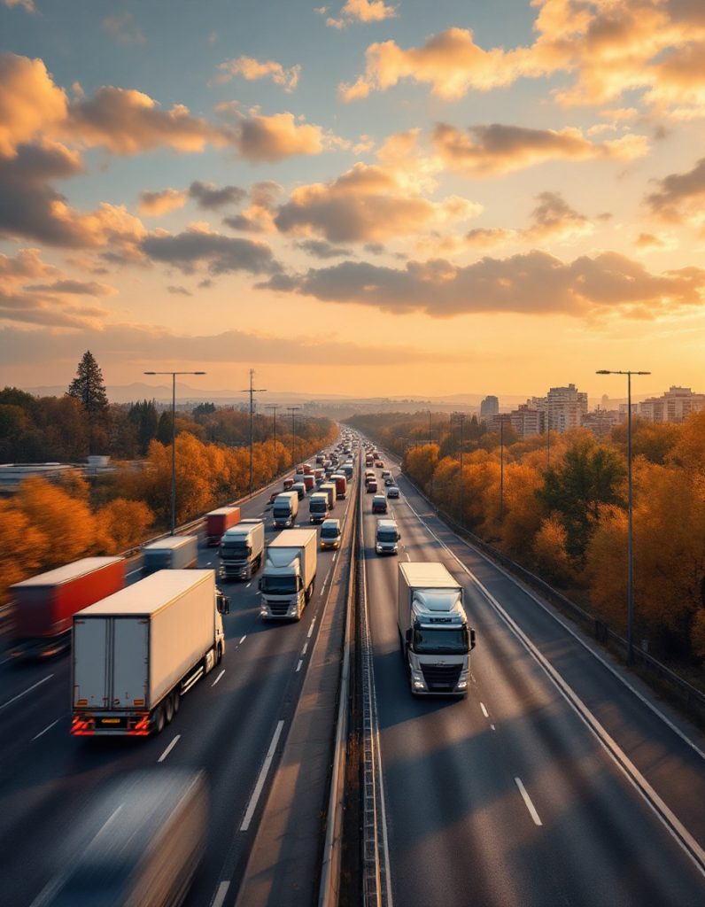 Madrid - Valencia: Wichtige Logistikroute für Handel und Landwirtschaft