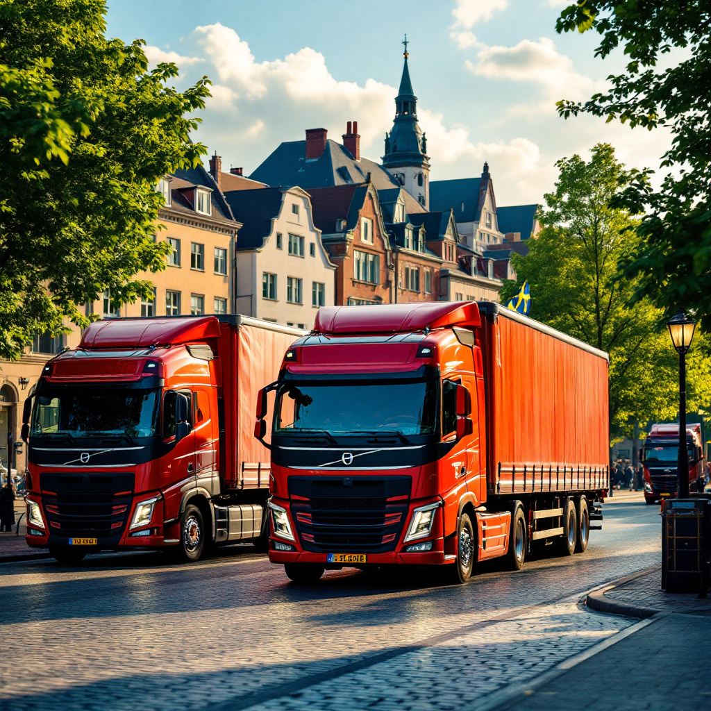 Transportul de mărfuri în Lund: Un centru de inovare și logistică