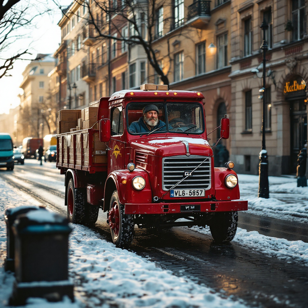 Transportul de mărfuri în Stockholm: Inima logisticii urbane