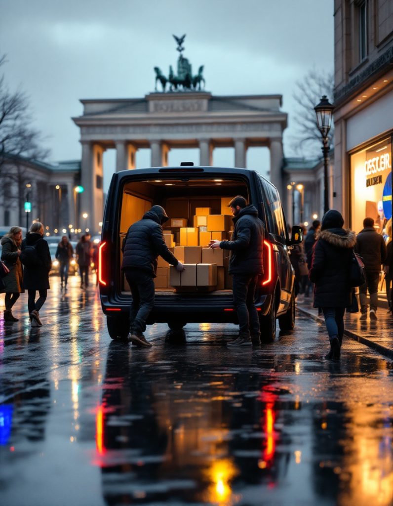 Trasporto locale di Berlino: Soluzioni di consegna e logistica urbana