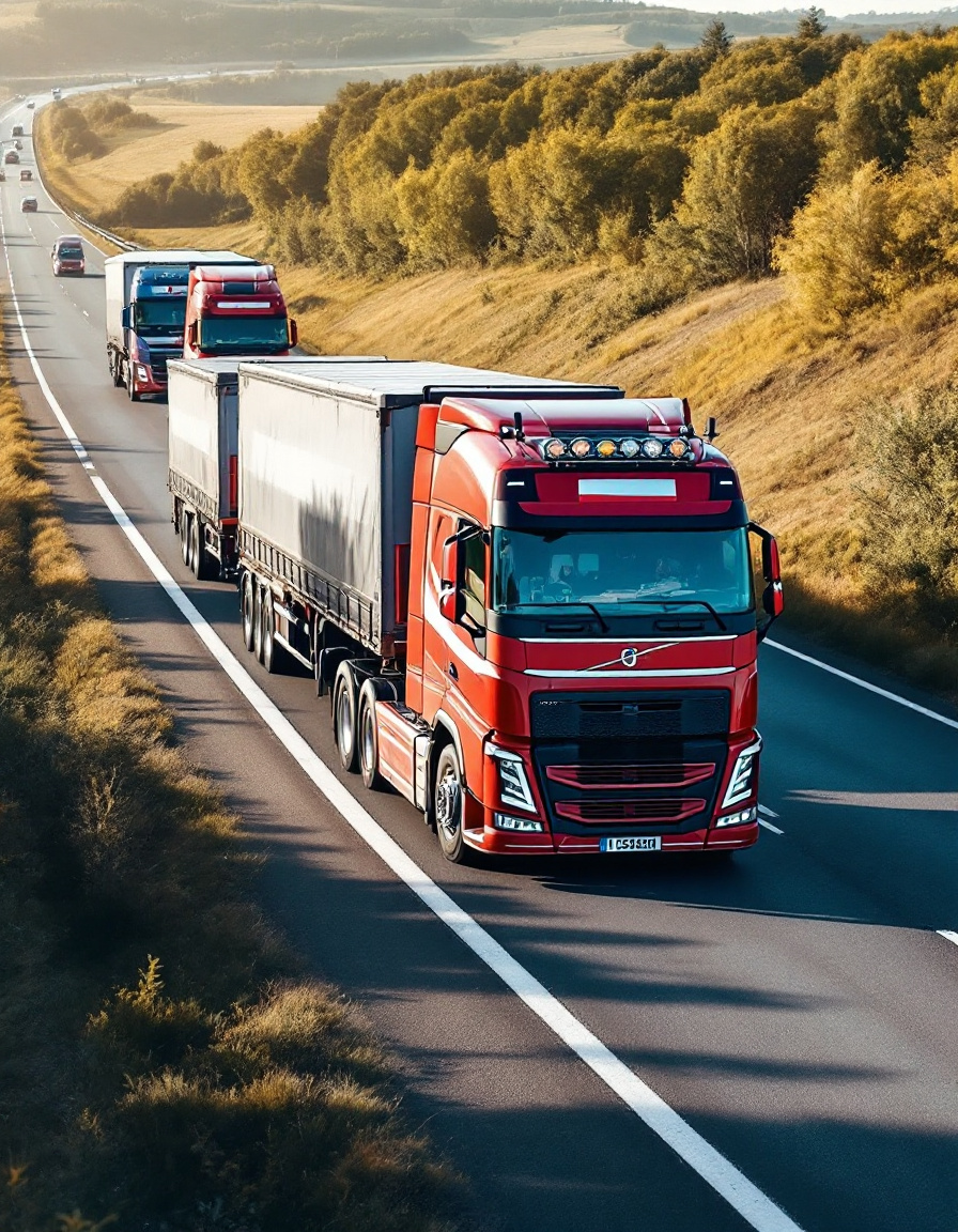 Transporte de mercadorias da Polónia para França e Benelux