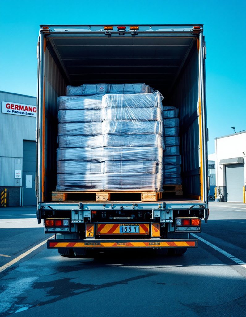 Palettentransport von Spanien nach Deutschland