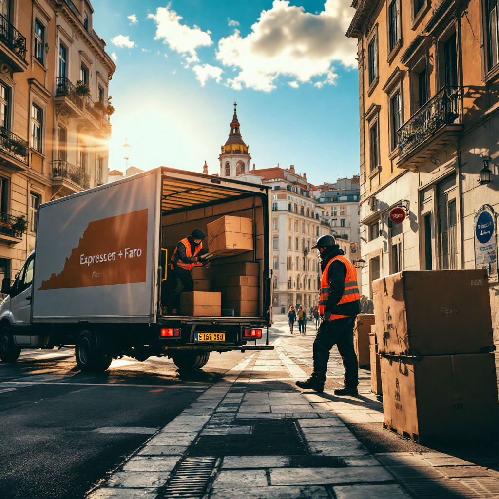 Express Freight from Lisbon to Faro