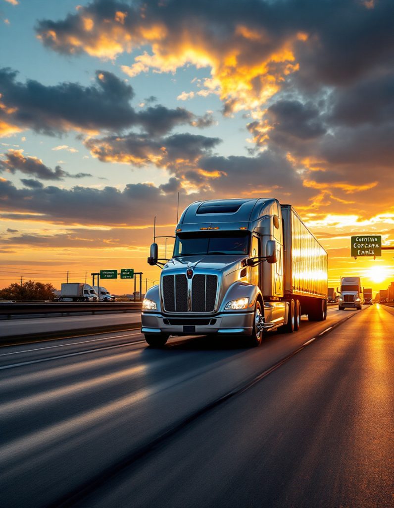Transporte de mercadorias de Dallas para Houston: Rota de energia da logística no estado do Texas