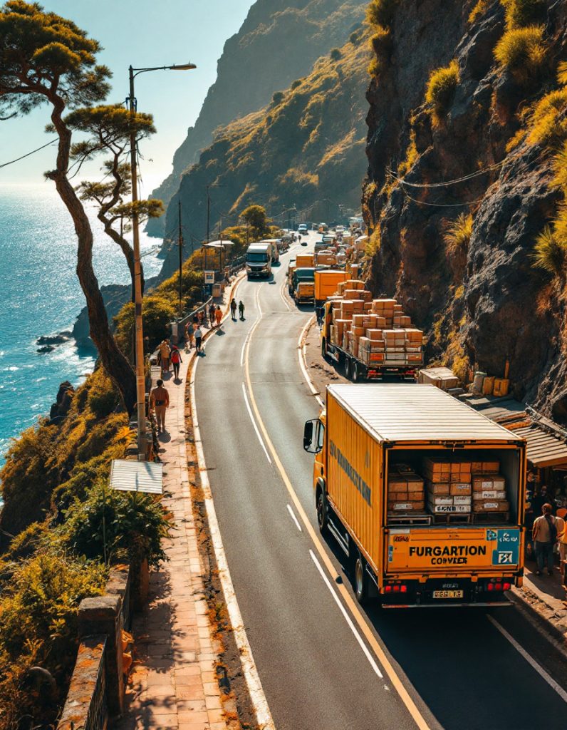 Frachtführer auf Madeira: Lösungen für Insellogistik und Küstenanlieferung