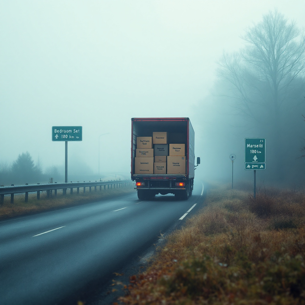 Meubeltransport tussen Franse steden: Lyon, Marseille, Bordeaux en meer