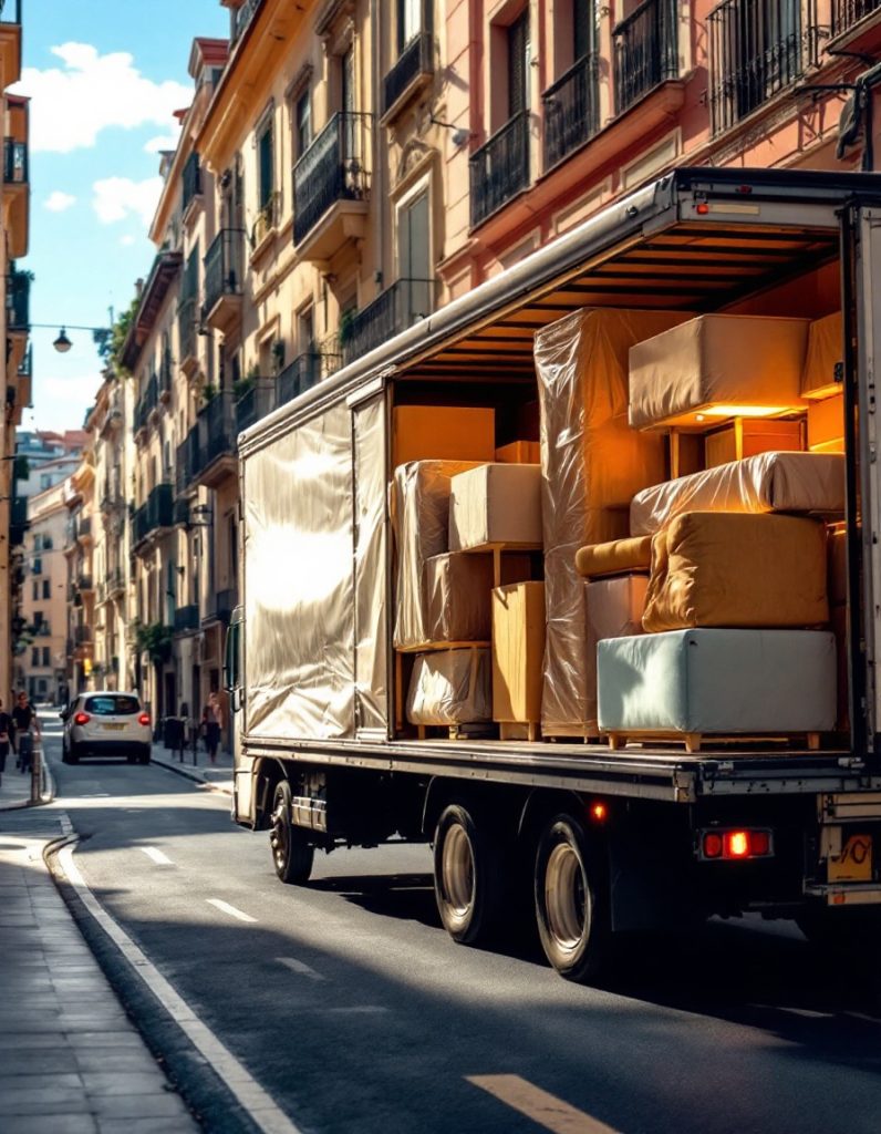 Möbeltransport in Spanien im Jahr 2025