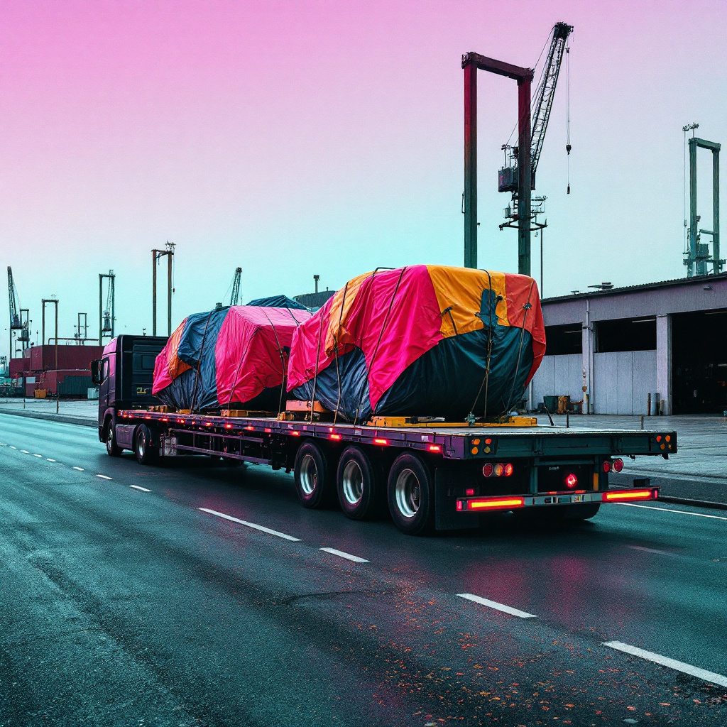 Industrial Transport from Setúbal to Porto