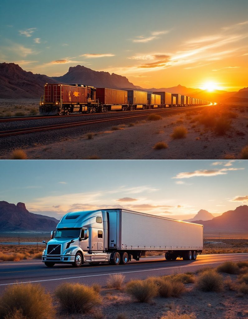 El transporte intermodal de mercancías en Estados Unidos: Transporte flexible en 2025