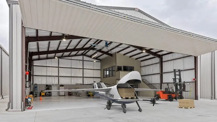 تعرض طائرة شحن غير مأهولة eVTOL عمليات الطيران الليلي من أجل الكفاءة اللوجستية</trp-post-container