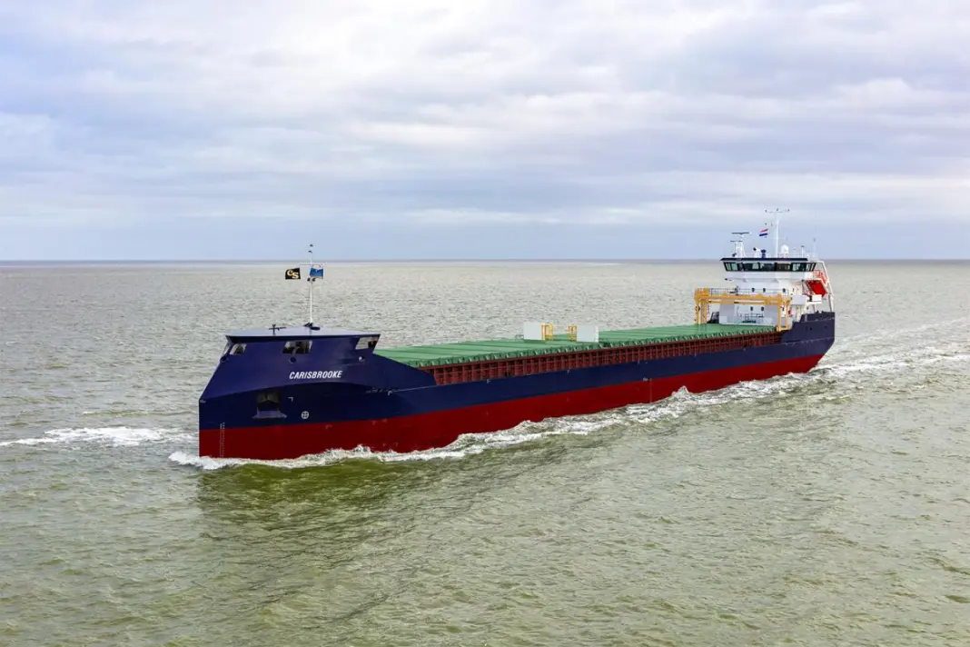 Thecla Bodewes Shipyards Welcomes BN 375 to Its Fleet for Carisbrooke Shipping