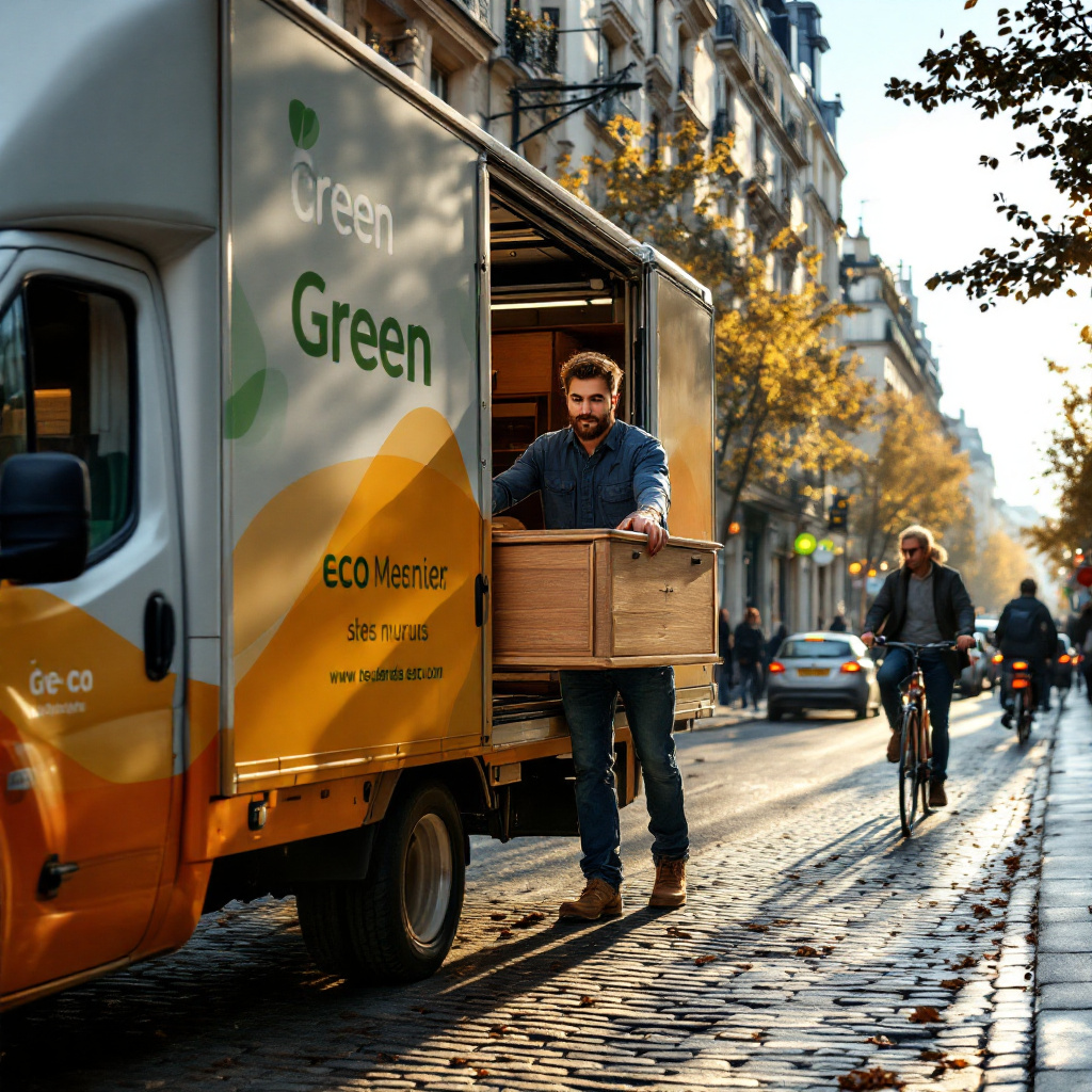 Transport ecologic de mobilă în Franța: Logistică durabilă pentru o mutare mai ecologică