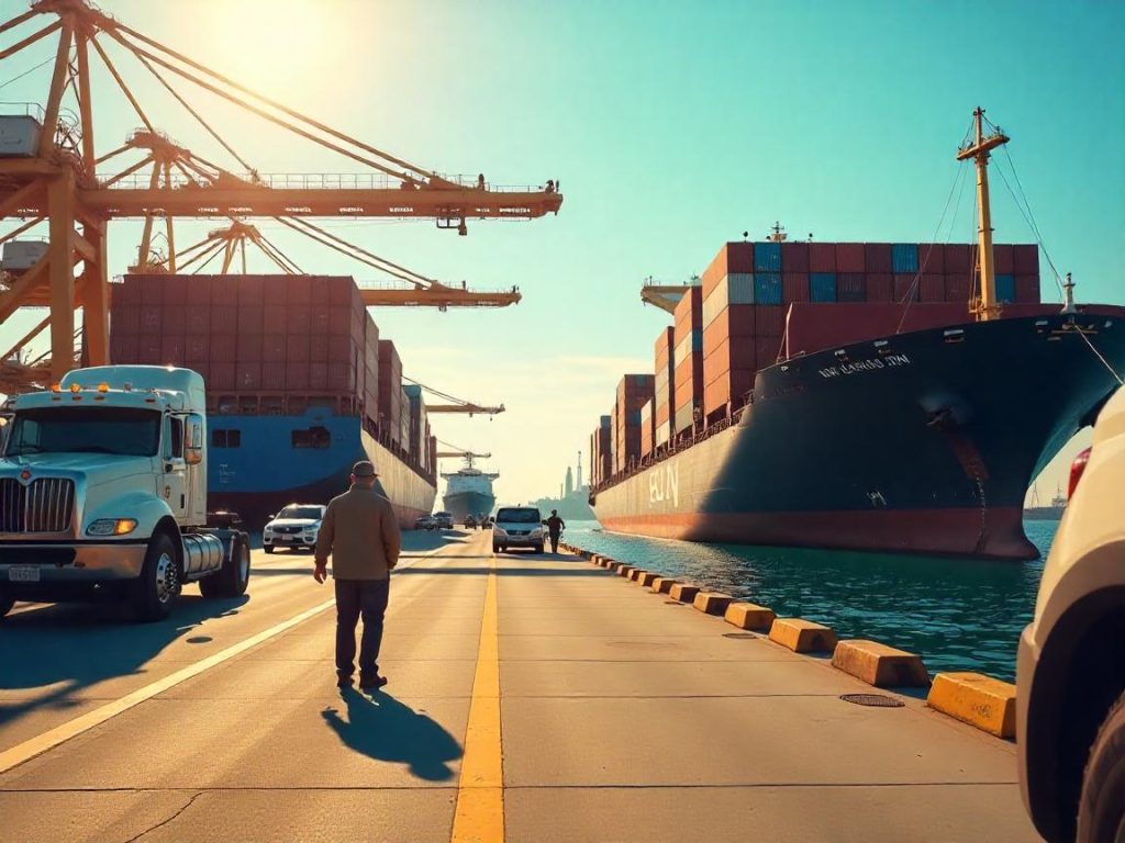 US Cargo Imports Experience First Decline Since 2023 Due to Tariffs
