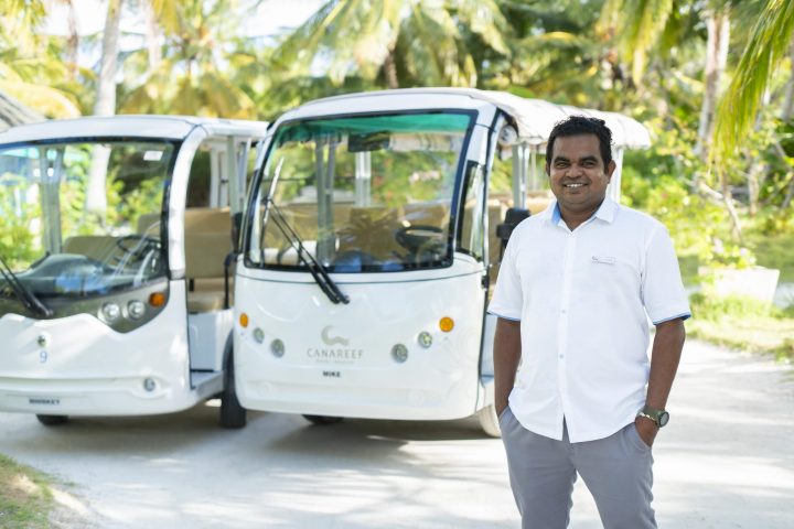 Shizmee Amir neemt het roer over als logistiek en transportmanager bij Canareef Resort Maldives