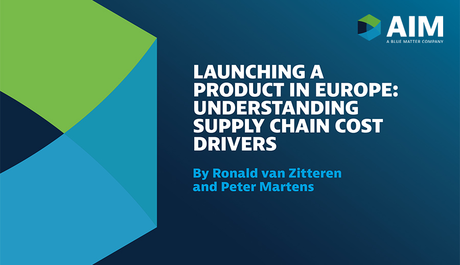 Six Key Cost Factors to Consider When Launching a Pharmaceutical Product in Europe