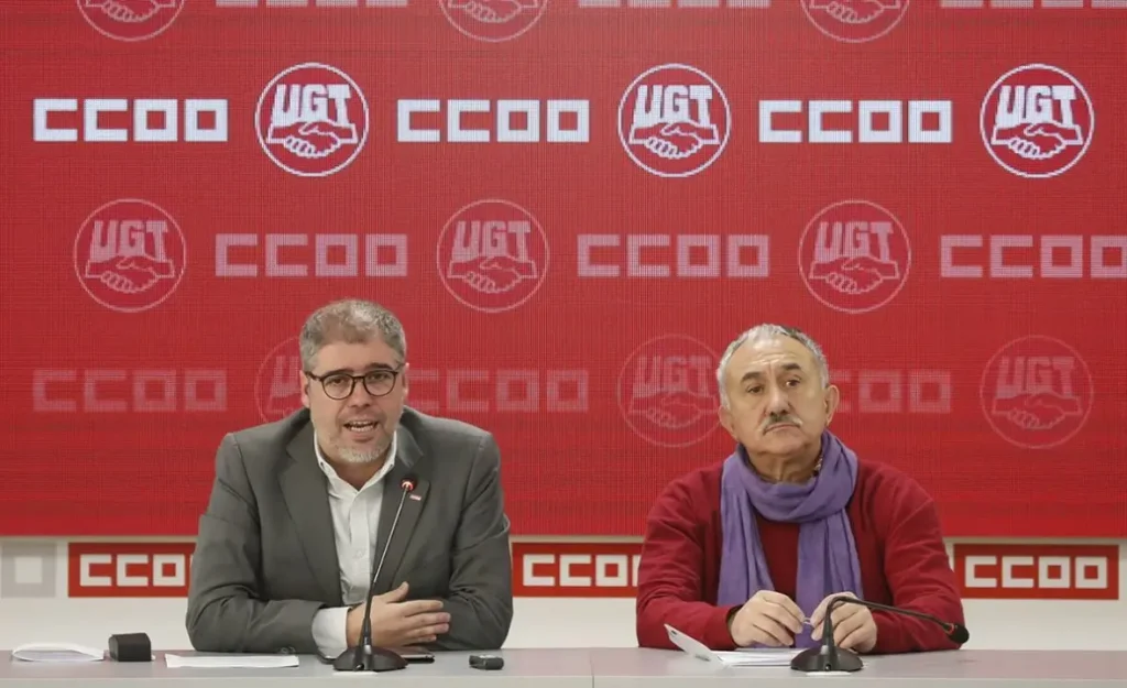 Inquiry into a New Evaluation of the Pension System Sustainability by UGT and CCOO