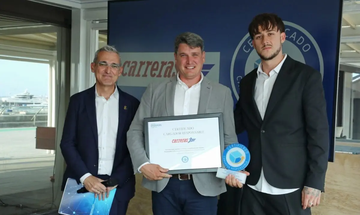 Carreras Grupo Logístico Achieves the Responsible Shipper Certificate (CCR)
