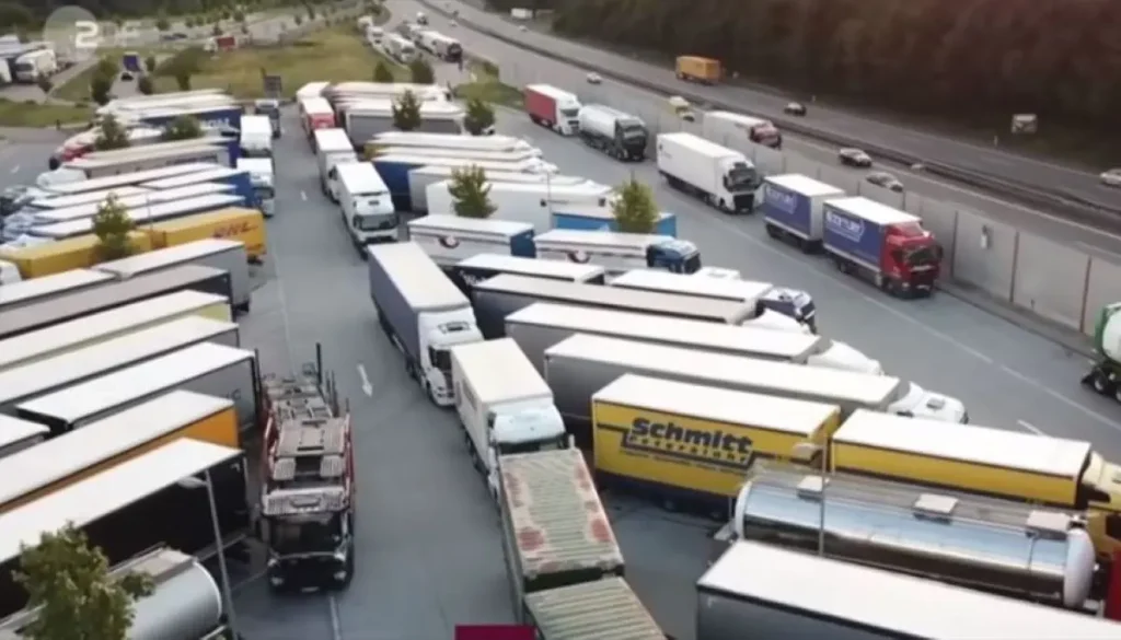 Navigating the Stress of Parking for Truck Drivers in Germany