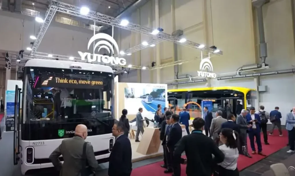 Yutong Unveils the Next-Gen Electric Intercity Bus IC12E at UITP 2025
