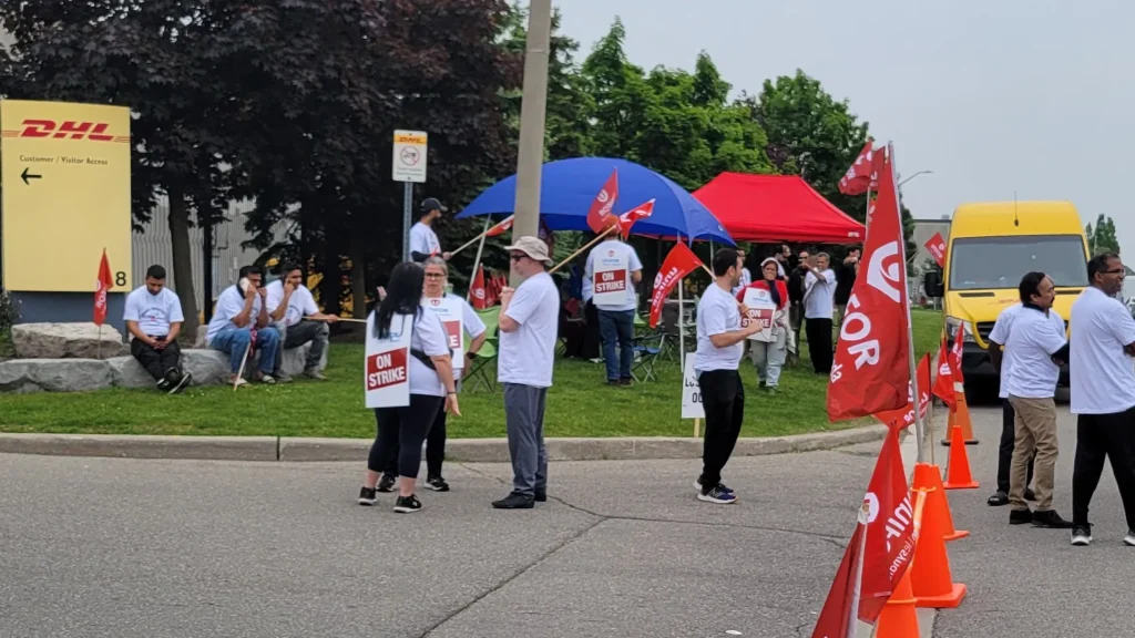 Canadian Parcel Delivery Faces Disruptions as DHL Locks Out Workers