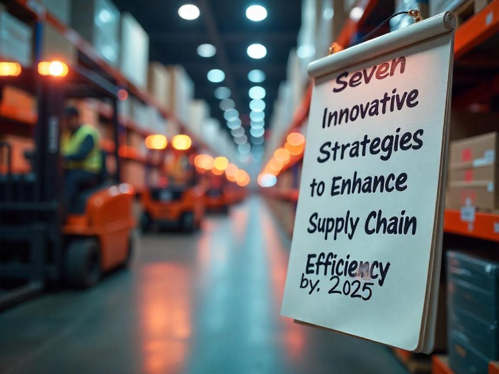Seven Innovative Strategies to Enhance Supply Chain Efficiency by 2025