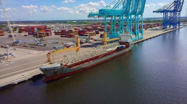 Jaxport’s New Cranes Set to Revolutionize Cargo Handling