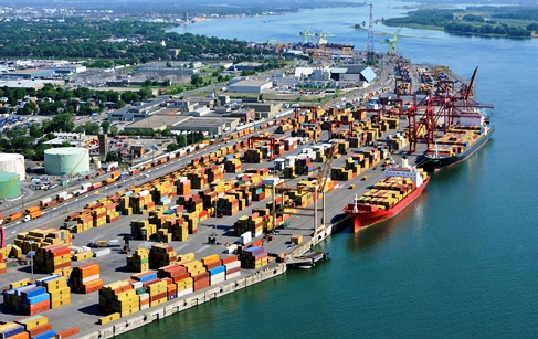 Toename van de handel van Montreal met China ondanks afnemende totale vrachtvolumes