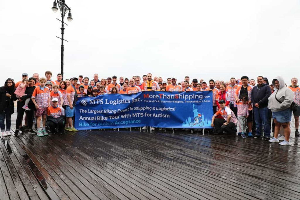 MTS Logistics Celebrates Success of 15th Annual Bike Tour Fundraiser for Autism