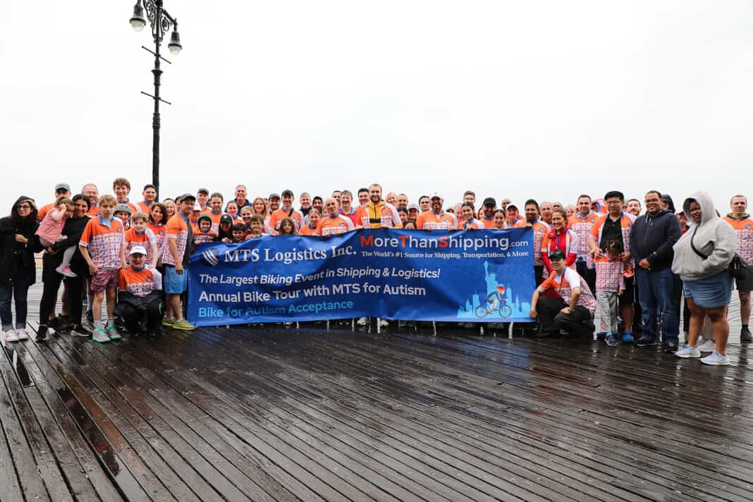 MTS Logistics Celebrates Success of 15th Annual Bike Tour Fundraiser for Autism