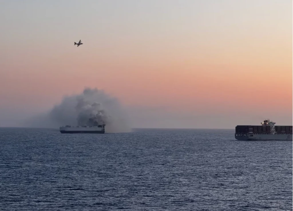 Cargo Ship Incident: How A Two-Week Fire Led to Sinking in the North Pacific