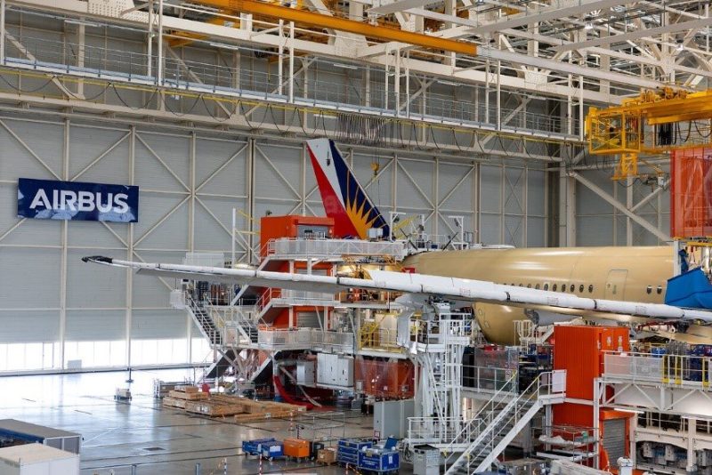Philippine Airlines accoglie la prima delle nove consegne di Airbus A350-1000 nel quarto trimestre