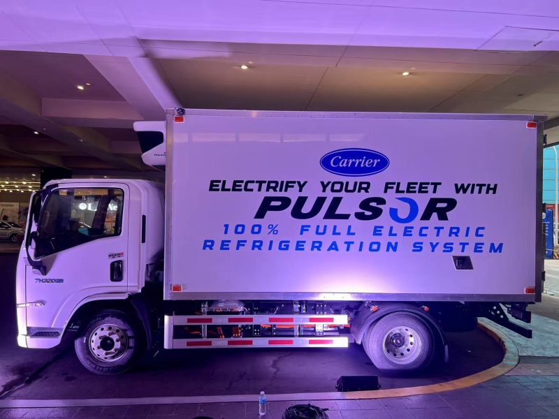 Unveiling the Electric Truck Refrigeration Technology from IRS Eastern and Carrier Transicold