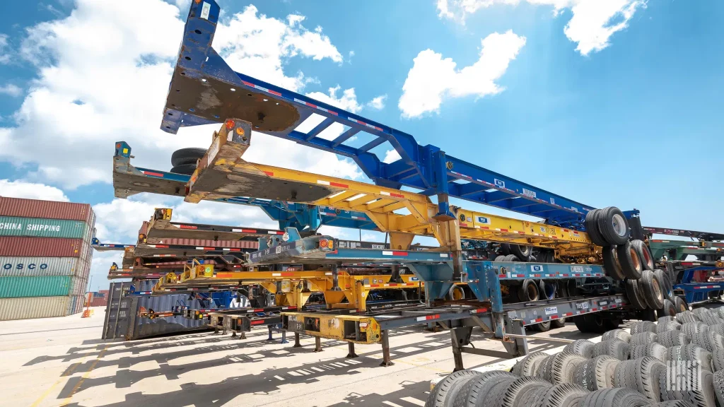 Trac Intermodal Readies 200,000 Chassis for Influx of China Containers