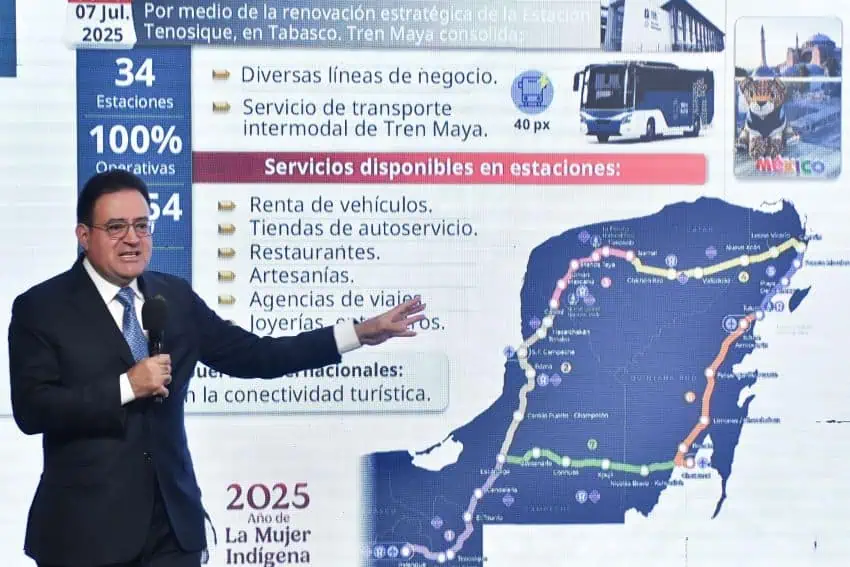 Le lancement du service de fret de Maya Train est prévu pour la fin de l'année 2026