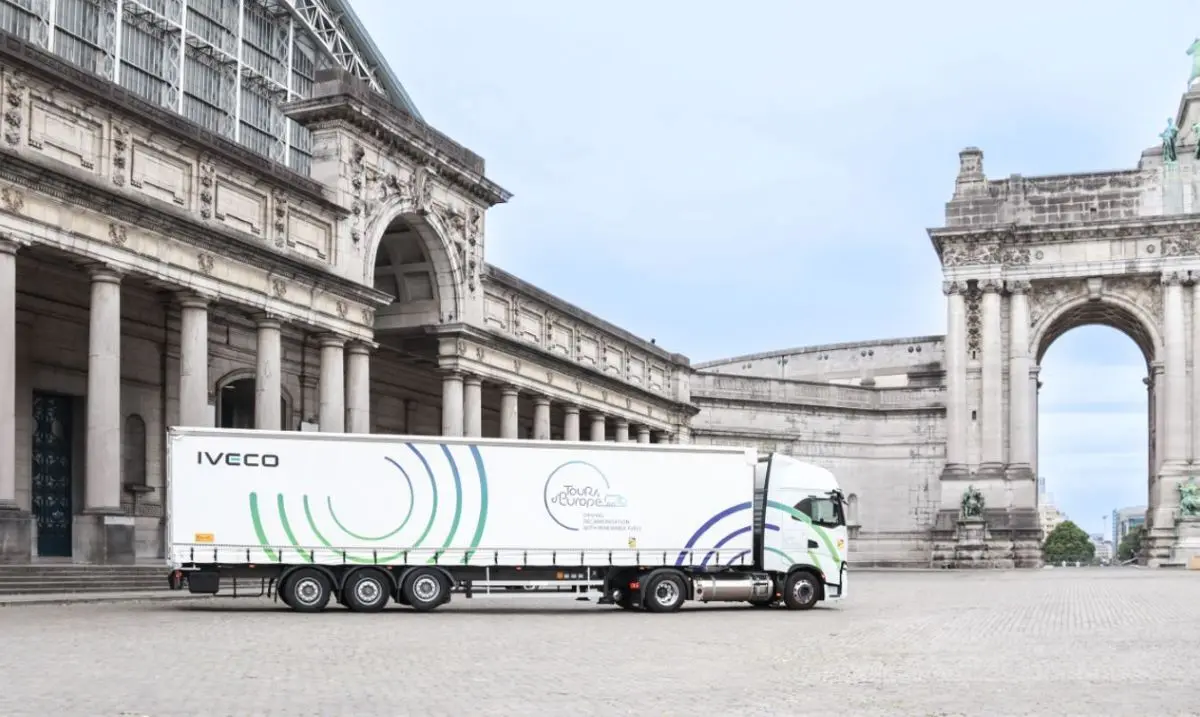 IVECO’s Significant 5,000 km Journey with a bioGNL Truck