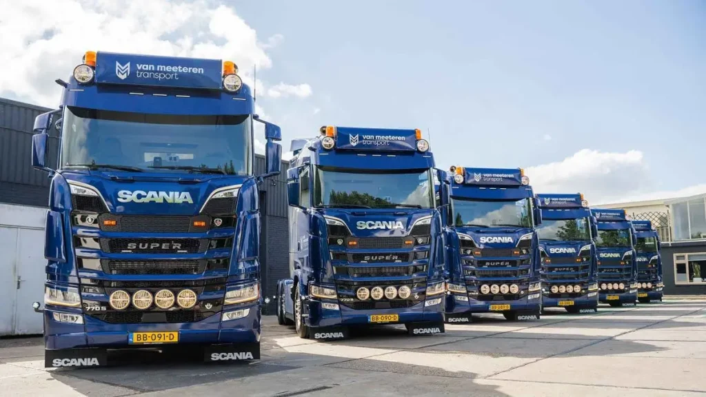 Acquisitions stratégiques : L'ajout du Scania 770S V8 de Van Meeteren et son impact sur la logistique