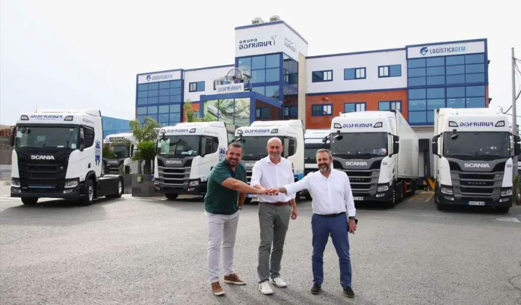 Disfrimur s'associe à Scania pour des technologies de transport routier durables