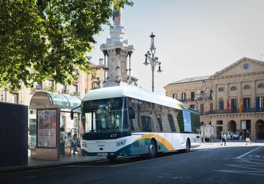 Pamplona Introduces Ten New Buses Fueled by Compressed Natural Gas
