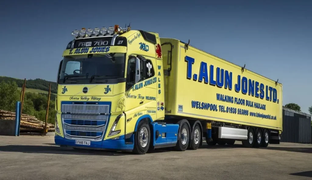 T Alun Jones Elevates Fleet with New High-Spec Volvo Truck