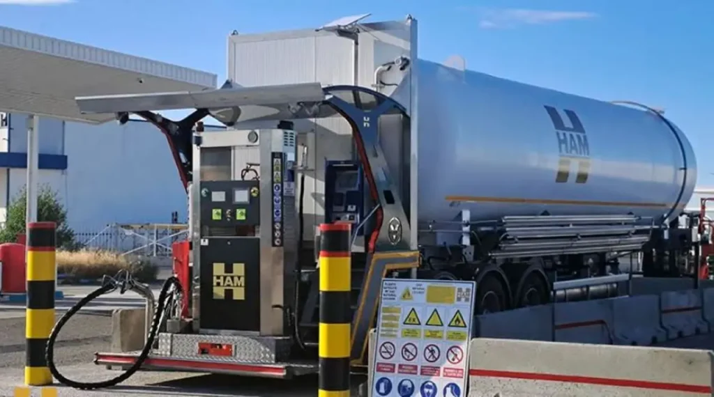 Grupo HAM Opens a New GNL Station in Castejón, Near the N-232