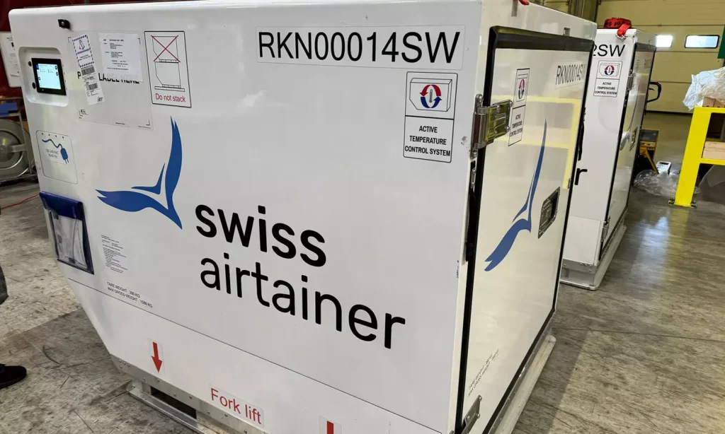 MSC Air Cargo accueille le conteneur RKN de Swiss Airtainer dans sa flotte