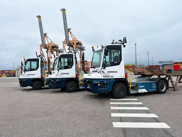 Fernride, pionnier des opérations de tracteurs terminaux sans conducteur