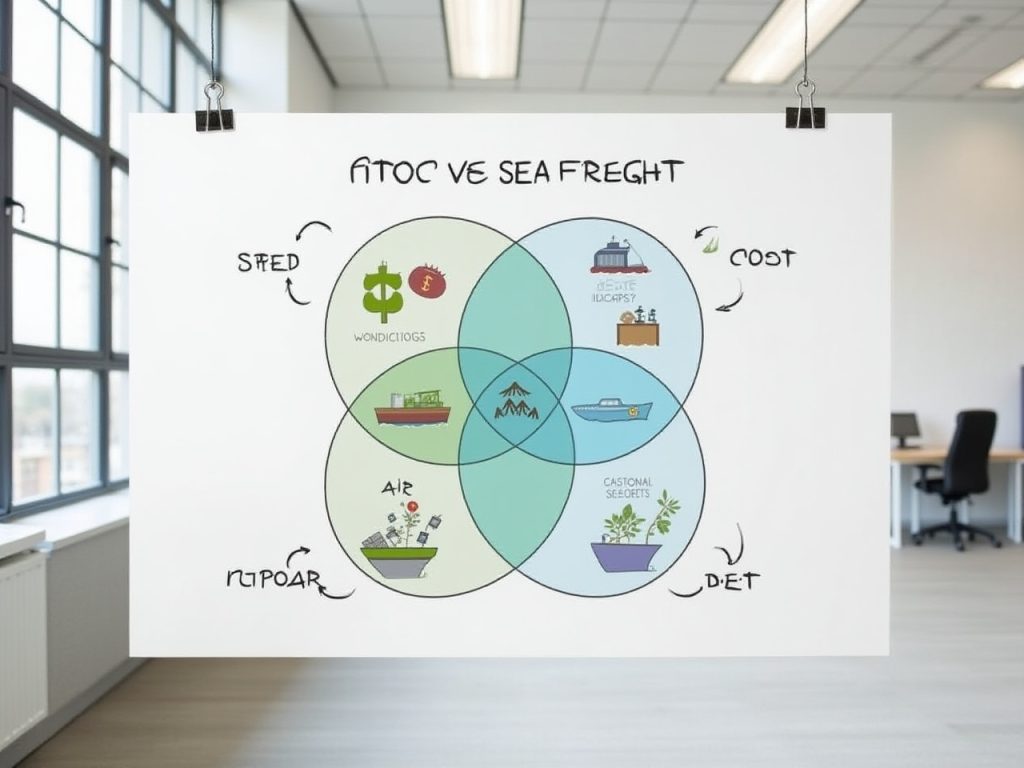 Choisir entre le fret aérien et le fret maritime : Ce qu'il faut savoir pour 2025