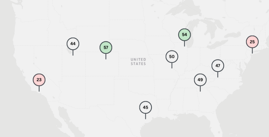 Performance du fret urbain : Denver et Chicago en tête de liste