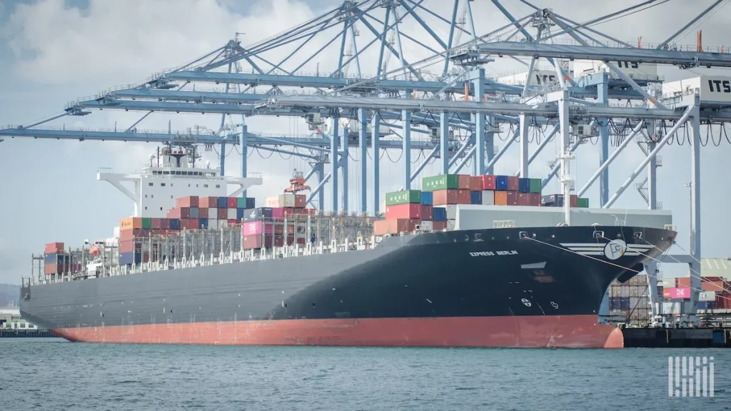 Trafic record de conteneurs au port de Los Angeles en juin dernier