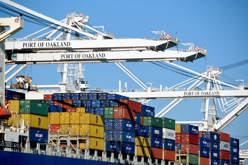 Le déclin du trafic de conteneurs dans le port d'Oakland est le signe d'un ajustement du marché